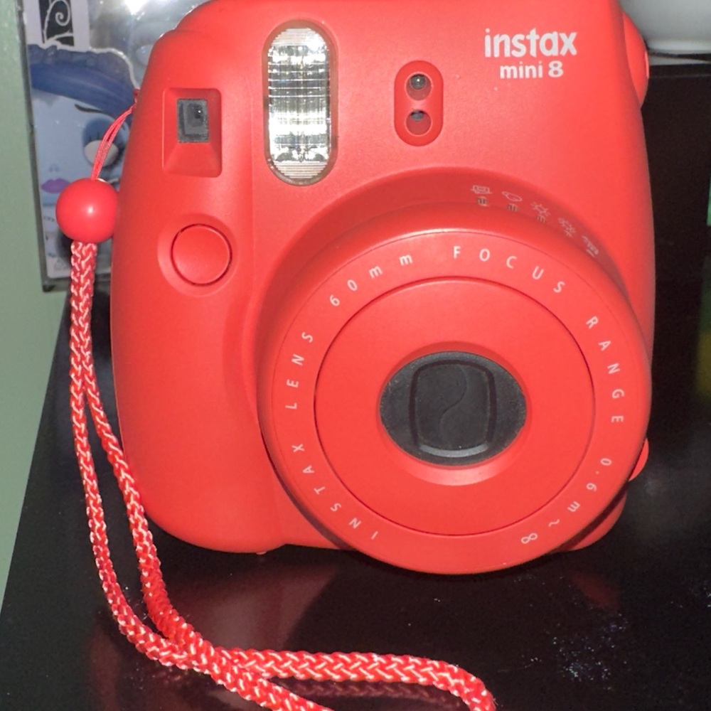 Instax Mini 8 Instant Camera - Raspberry